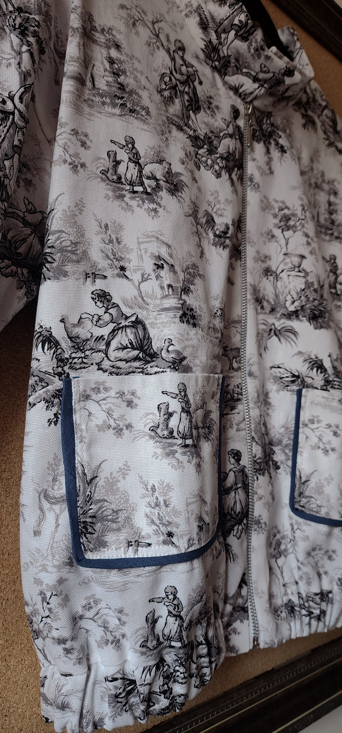 Chaqueta Toile de Jouy