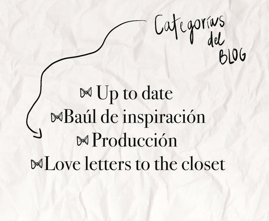 Through the blog: qué estructura tiene el blog y cómo puedes navegar en él