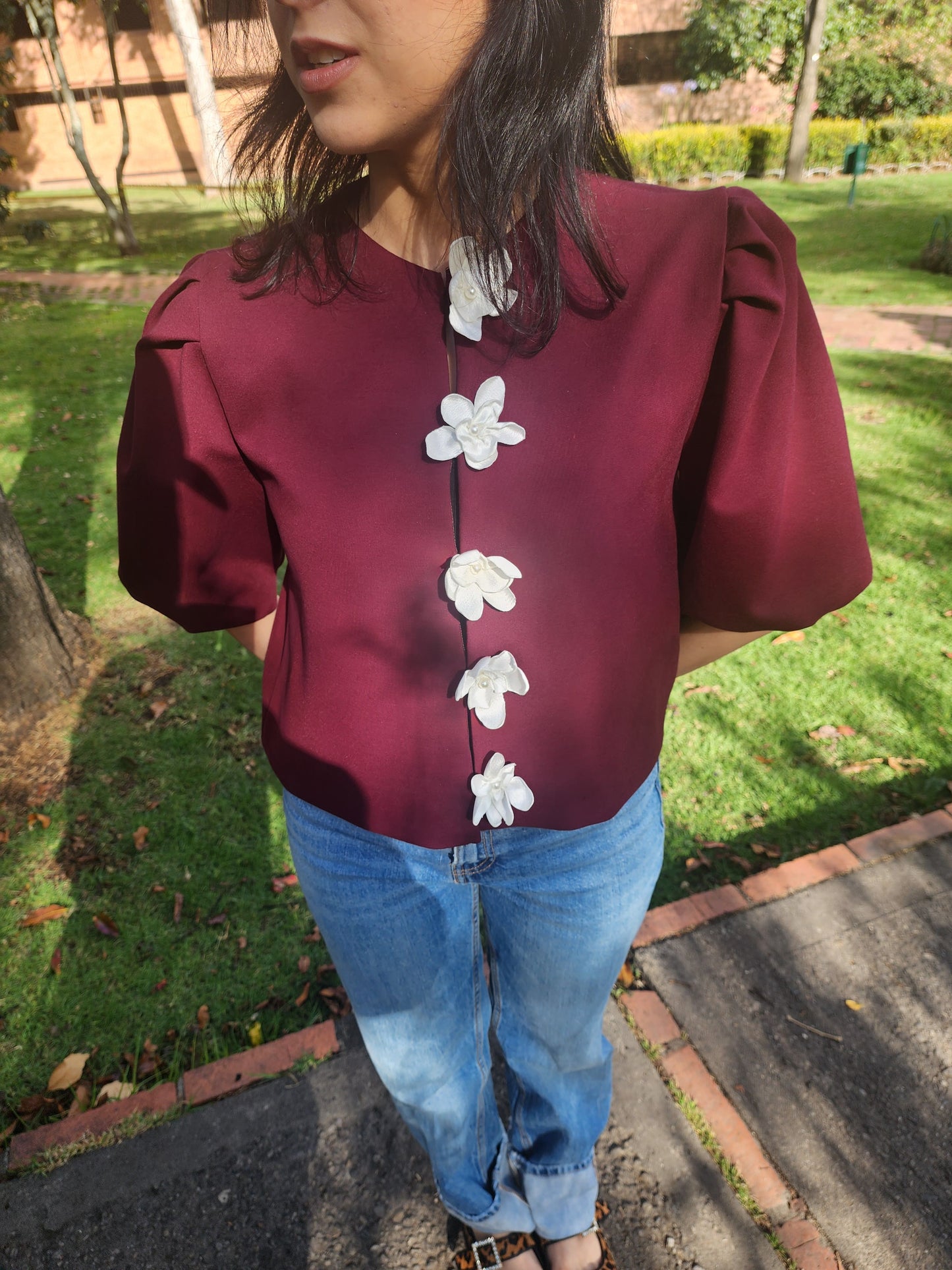 Chaqueta Margarita - Vino