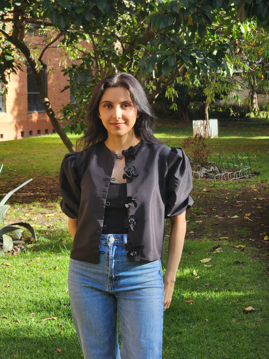 Chaqueta Margarita - Negra