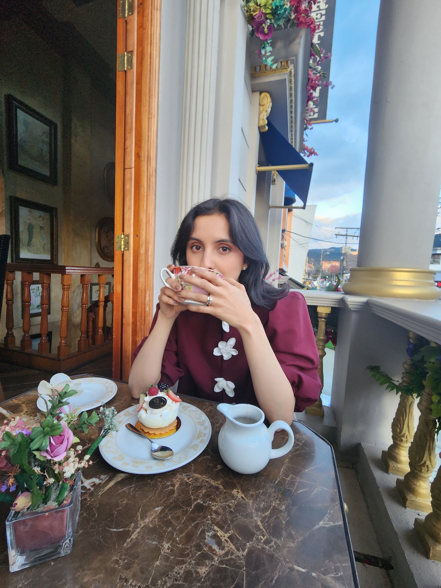 Chaqueta Margarita - Vino