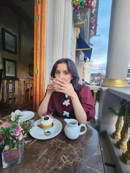 Chaqueta Margarita - Vino