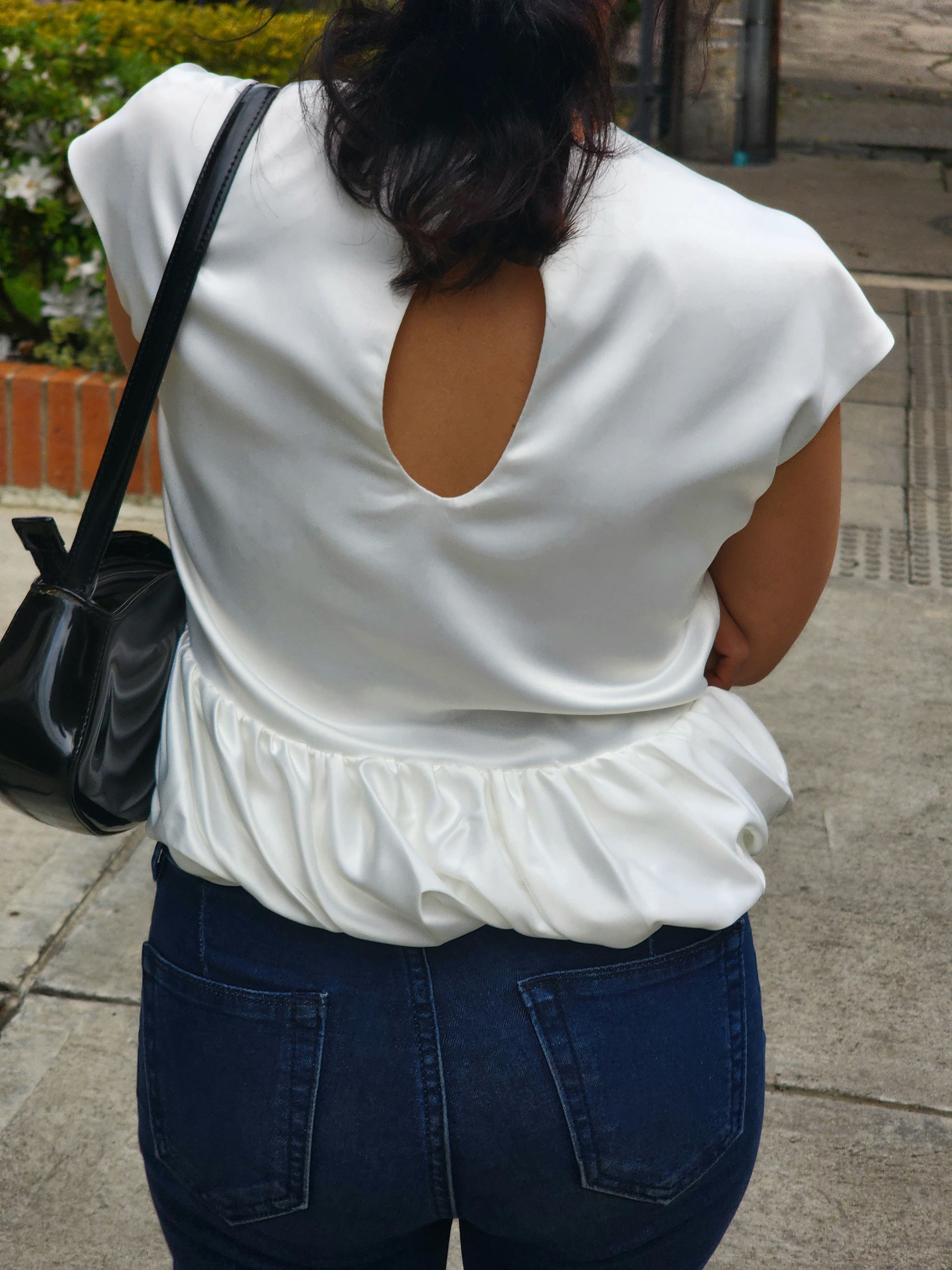 Blusa Rosa Blanca