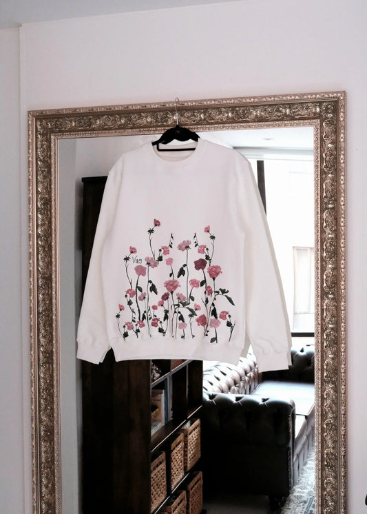 Saco jardín de rosas