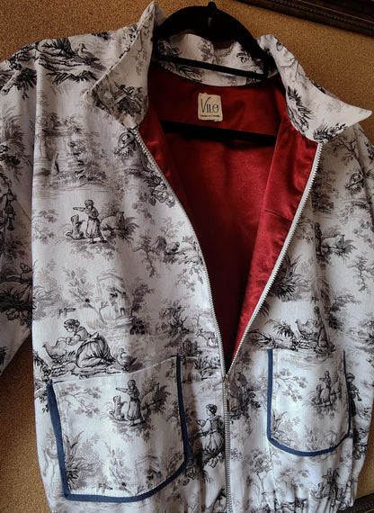 Chaqueta Toile de Jouy