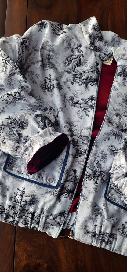 Chaqueta Toile de Jouy